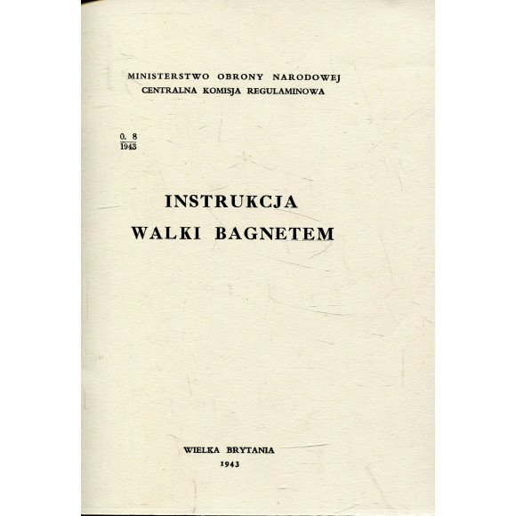 Instrukcja walki bagnetem