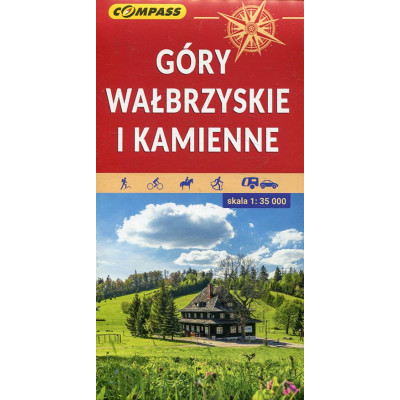 Góry Wałbrzyskie i Kamienne - mapa turystyczna 1:35 000
