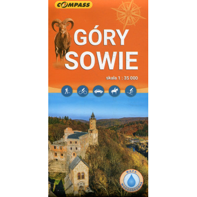 Góry Sowie Mapa laminowana 1:35 000