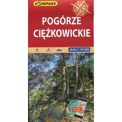 Pogórze Ciężkowickie - mapa turystyczna 1:50 000