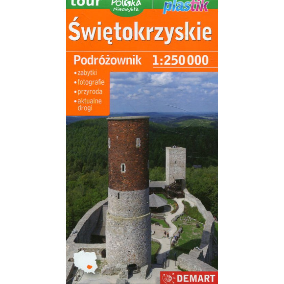 Świętokrzyskie. Podróżownik 1:250 000