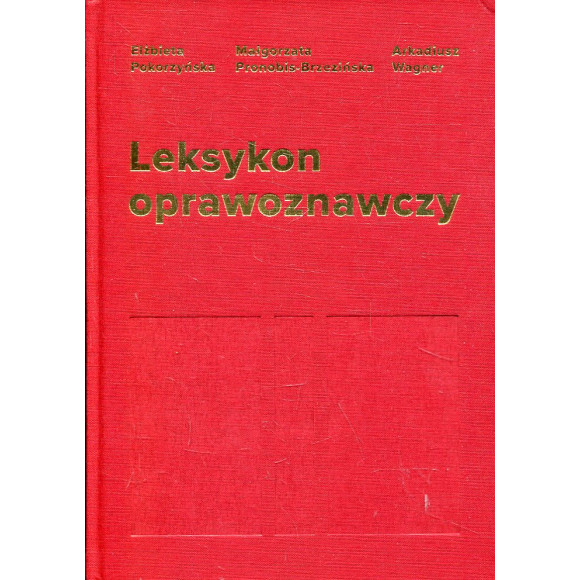 Leksykon oprawoznawczy