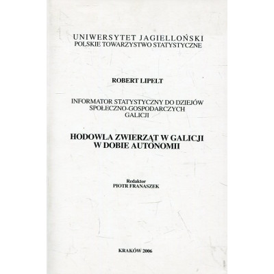 Hodowla zwierząt w Galicji w dobie autonomii