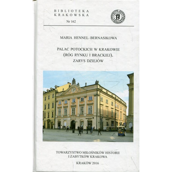 Pałac Potockich w Krakowie (róg Rynku i Brackiej). Zarys dziejów