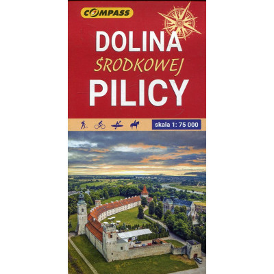 Dolina Środkowej Pilicy - mapa w skali 1:75 000