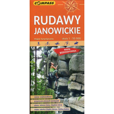 Rudawy Janowickie mapa laminowana - 1 : 35 000