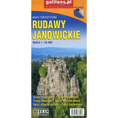 Rudawy Janowickie - mapa turystyczna 1: 25 000