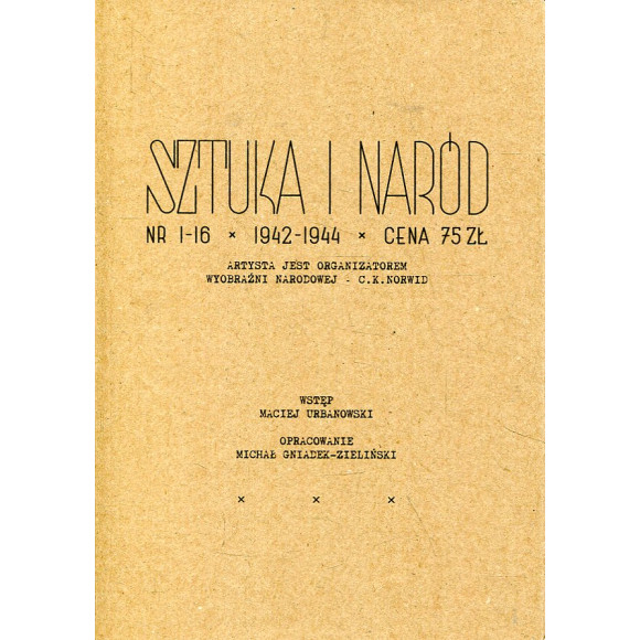 Sztuka i Naród (1942-1944)