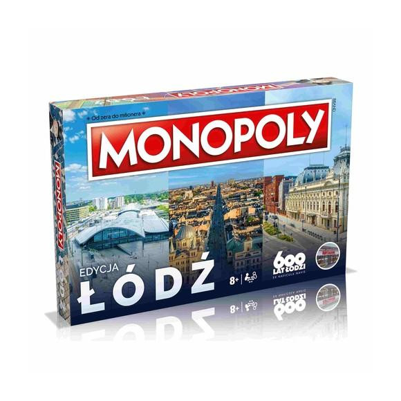 MONOPOLY Łódź - gra planszowa