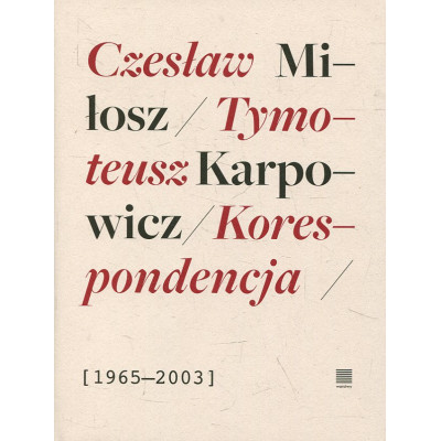 Korespondencja 1965-2003