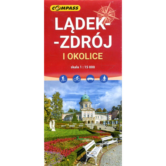 Lądek Zdrój i okolice - mapa 1:15 000