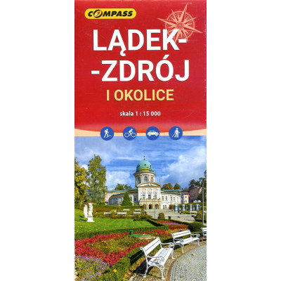 Lądek Zdrój i okolice - mapa 1:15 000