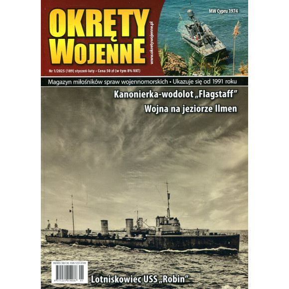 Okręty Wojenne nr 189 (1/2025)