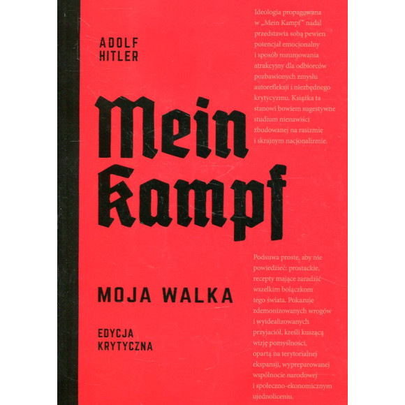 Mein Kampf Moja walka Edycja krytyczna