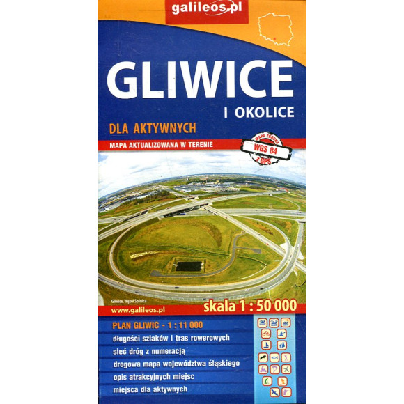 Gliwice i okolice dla aktywnych - mapa aktualizowana w terenie
