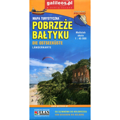 Pobrzeże Bałtyku - mapa 1:45 000