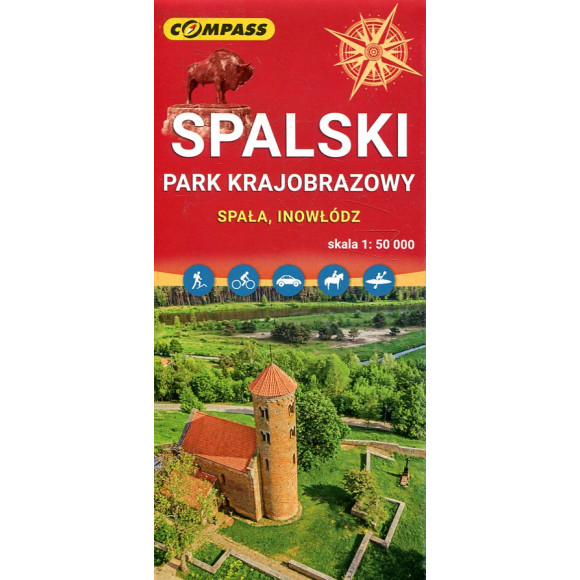 Spalski Park Krajobrazowy- mapa 1:50 000