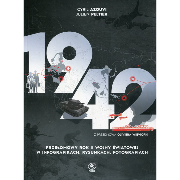 1942 Przełomowy rok II wojny światowej w infografikach, rysunkach, fotografiach