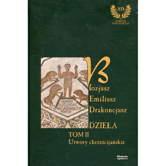 Blozjusz Emiliusz Drakoncjusz, Dzieła, t. II